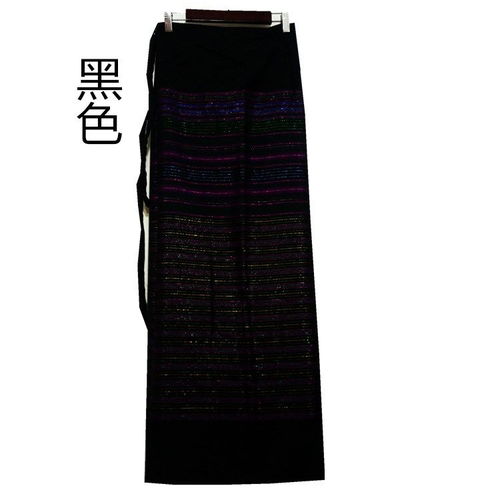 高檔精品半裙筒裙少數(shù)民族服裝傣族服裝茶藝師美容師制服均碼棉